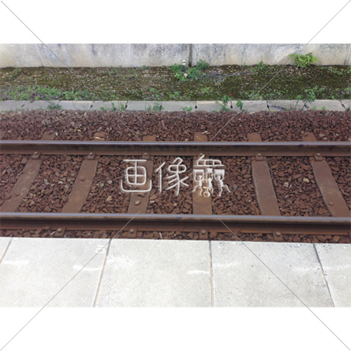 どこまでも続く線路の写真 画像衆