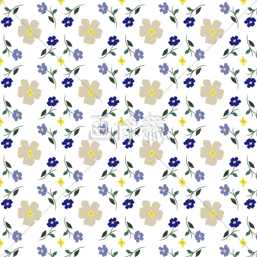 花と花びらのパターン模様 画像衆