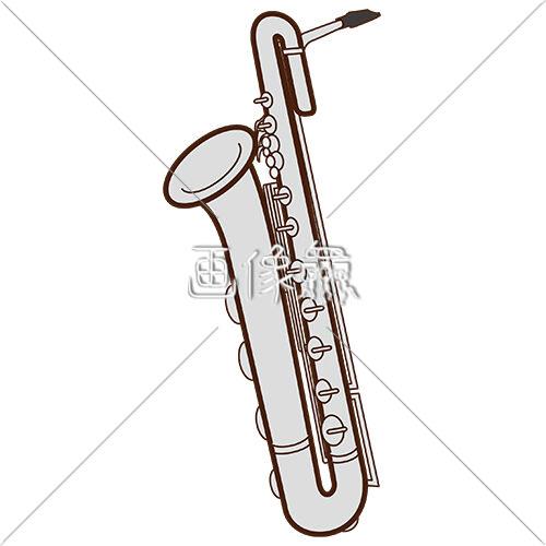 バリトンサックスのイラスト素材 画像衆 バリトンサックスのイラスト素材 画像衆