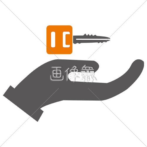 車の鍵のイラスト アイコン素材 1 画像衆