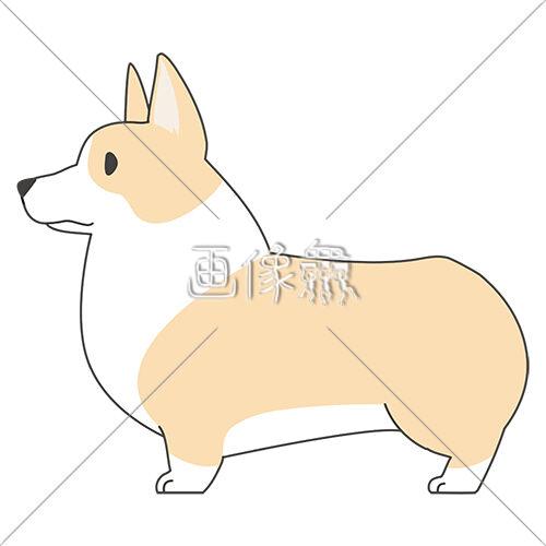犬 コーギー のイラスト素材 2 画像衆 犬 コーギー のイラスト素材 2 画像衆