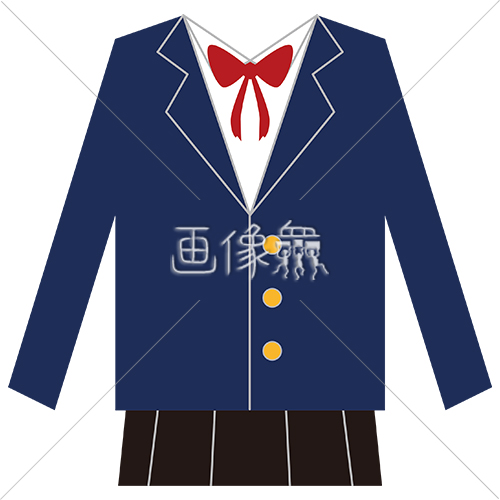 女の子の制服のイラスト素材 1 画像衆 女の子の制服のイラスト素材 1 画像衆