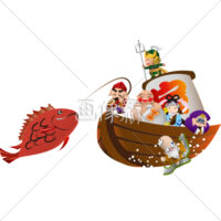 七福神のイラスト素材(1)