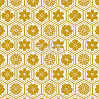 和風のシームレス模様素材(86)