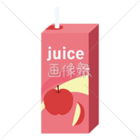 りんごジュースのイラスト素材