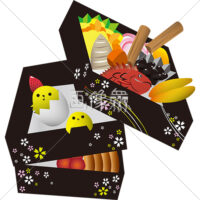 豪華なお弁当(1)